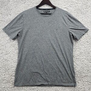 Buttercloth Mens Short Sleeve Cotton T Shirt‎ Gray Size L Casual Active Basic